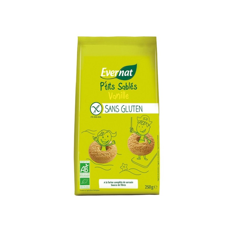 P'tits sablés Vanille Sans Gluten 250g