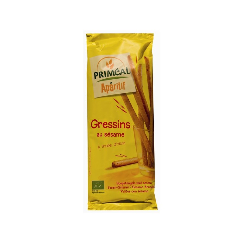 Gressins au Sésame 120gr