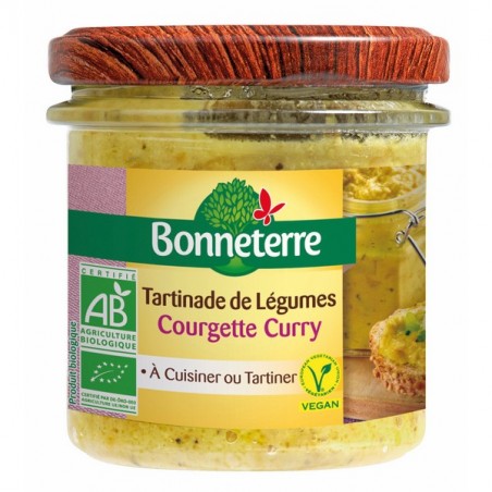 Tartinades De Légumes - Courgette Curry 135gr