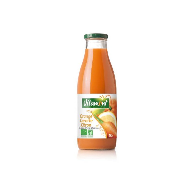 Jus Oranges Carottes Citrons Bio 75cL