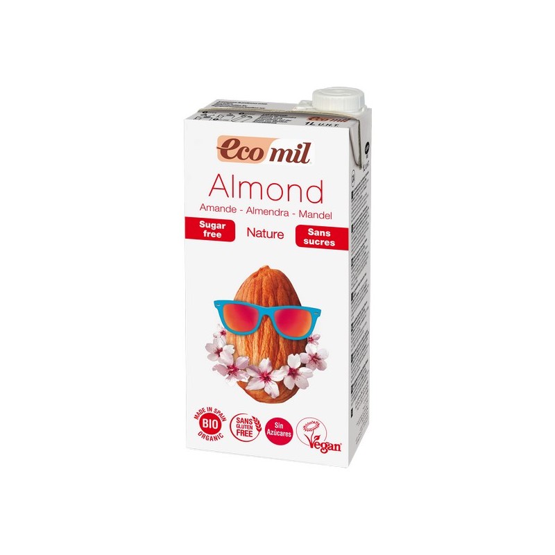 Lait Amande Sans Sucres Bio 1L