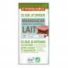 Chocolat lait 50% cacao Madagascar BIO 100g
