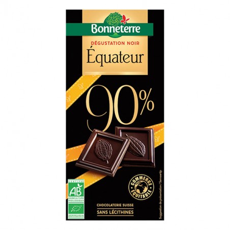 Origines Intenses Noir Equateur 90% 70gr