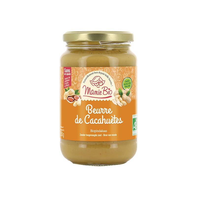 Beurre de Cacahuètes 100 % BIO - 350g