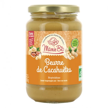 Beurre de Cacahuètes 100 % BIO - 350g