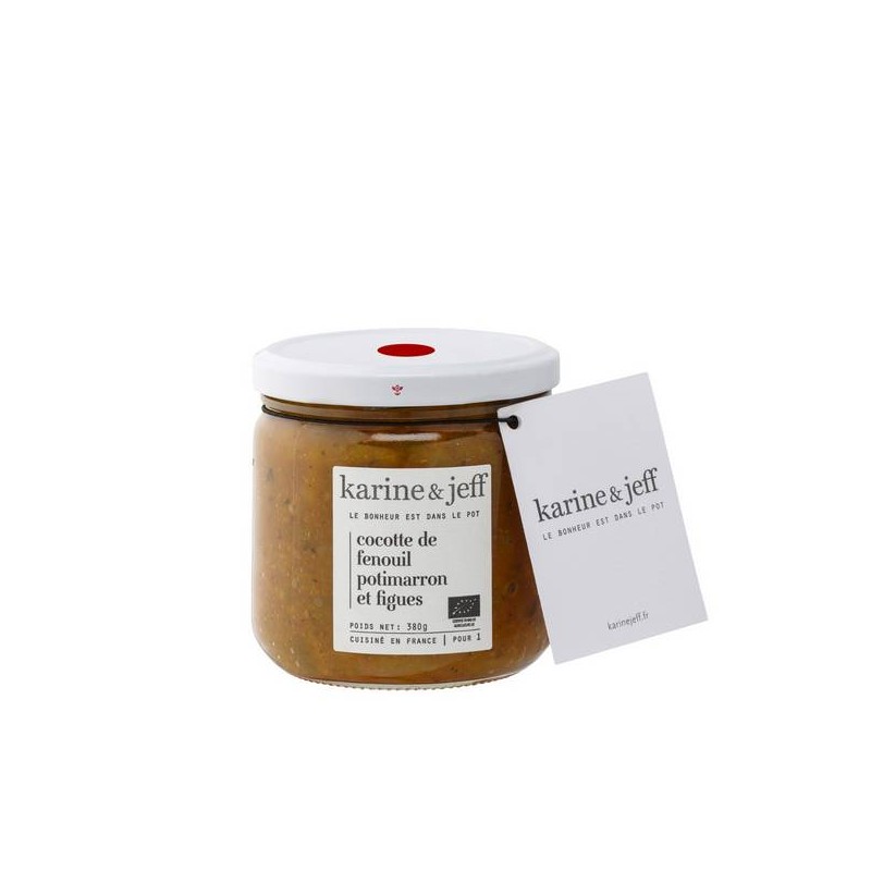 Cocotte de fenouil potimarron et figues - 380g