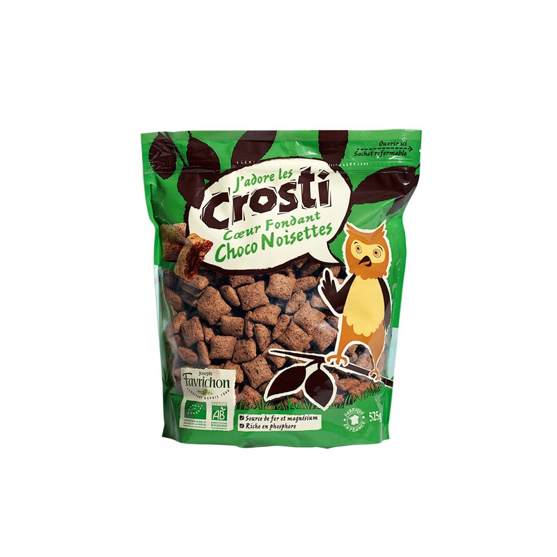 Crosti cœur fondant choco noisette - 525g