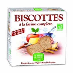 Biscotte Farine complète 270g