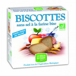 Biscotte Farine bise Sans...