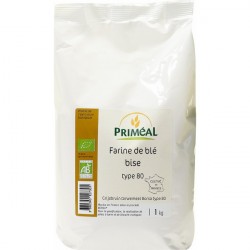 Farine Bise de Blé Bio T80 1Kg