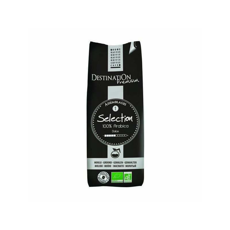 Café moulu - sélection 100% Arabica 250g