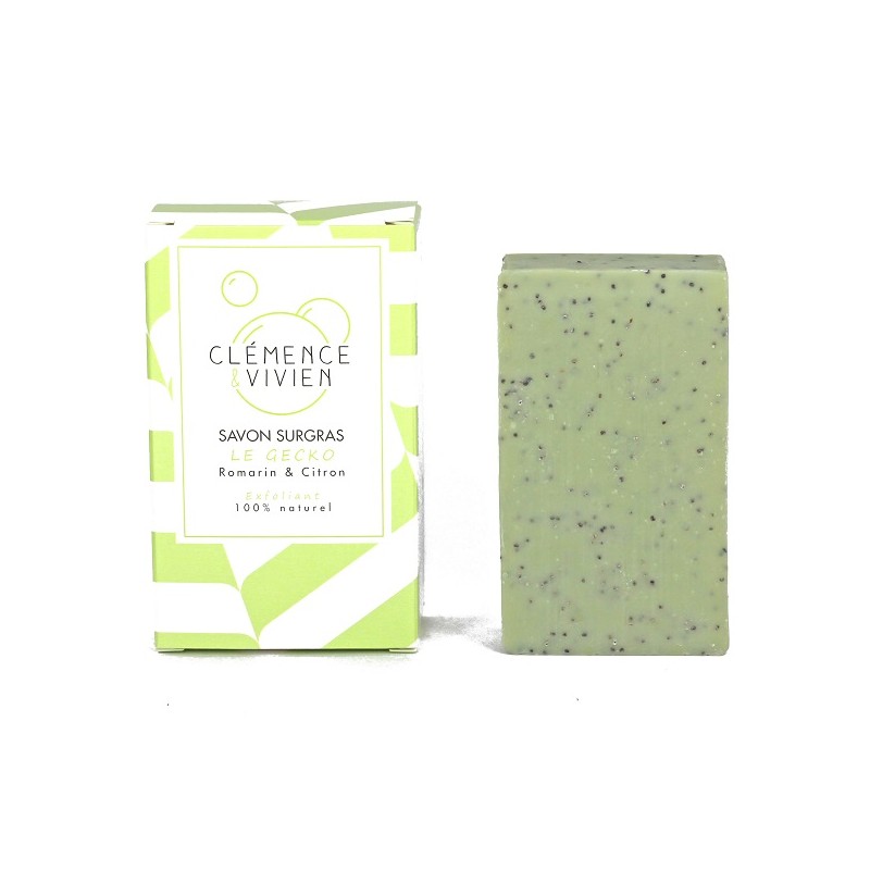 Savon Surgras exfoliant Le Gecko 100g