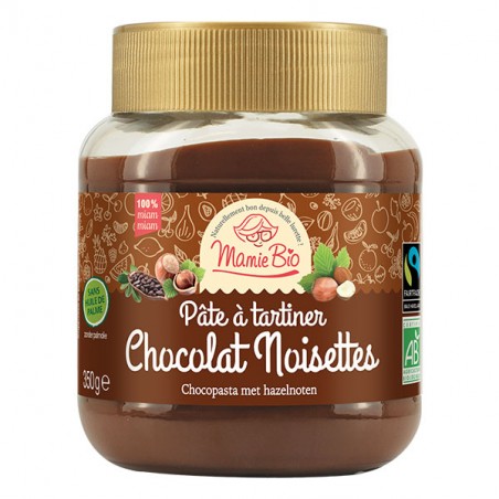 Pâte à tartiner cacao noisettes 350g