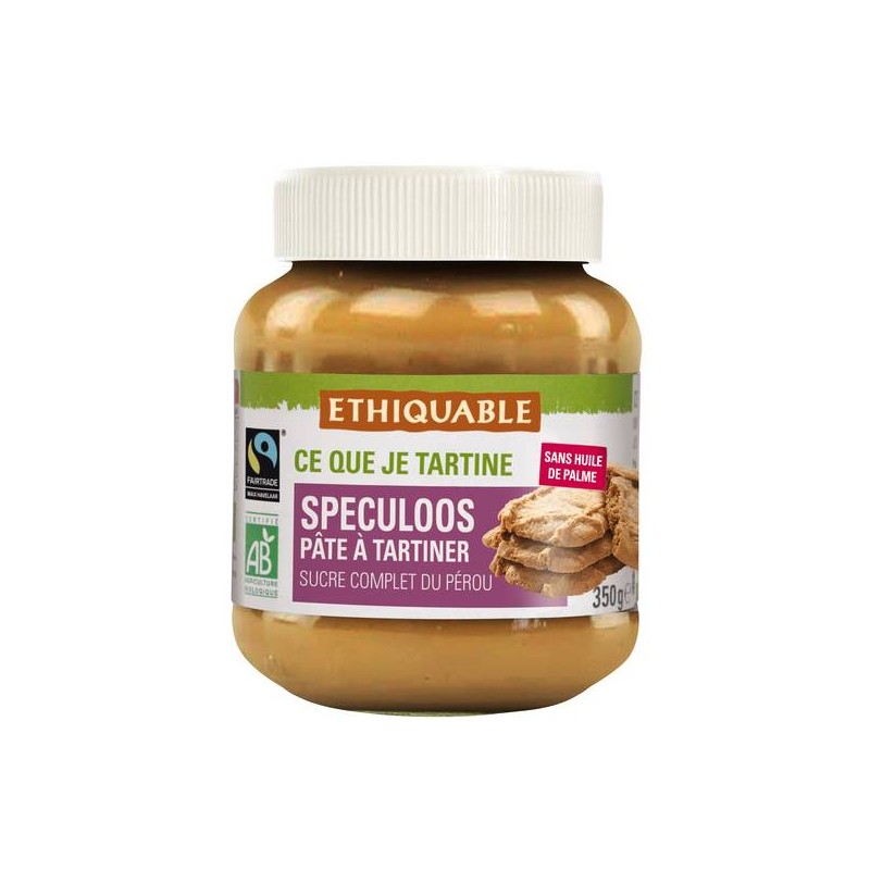 Pâte à tartiner Spéculoos bio 350 G