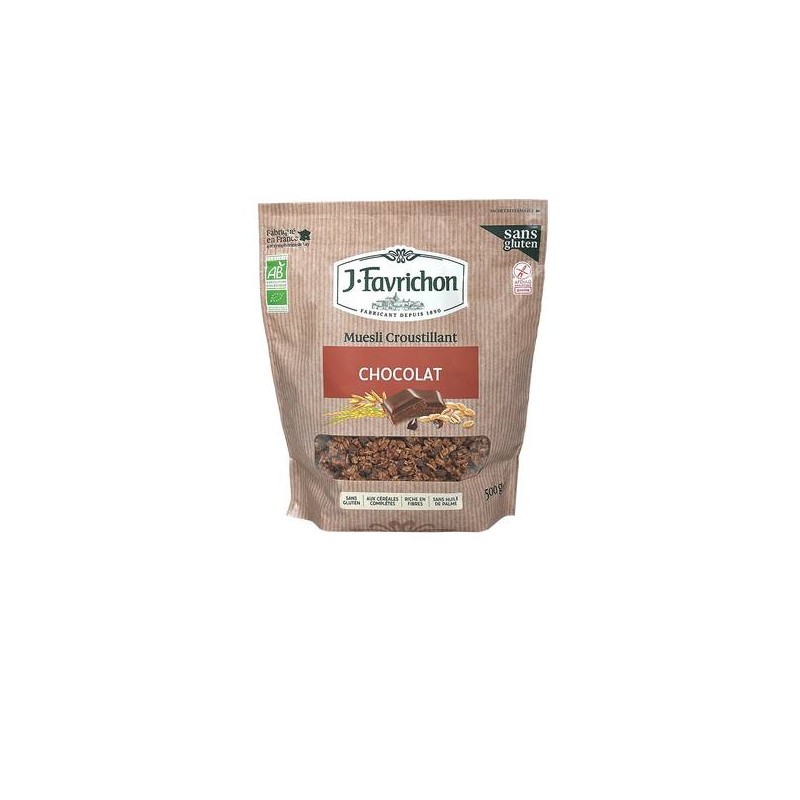 Muesli croustillant Chocolat 500g
