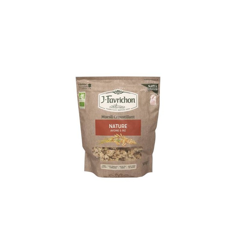 Muesli croustillant Duo de chocolats 500g
