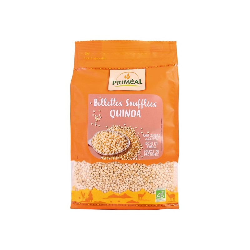 Billettes soufflées Quinoa 100g