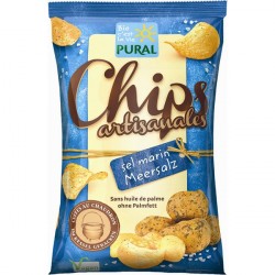 Chips au sel 120gr