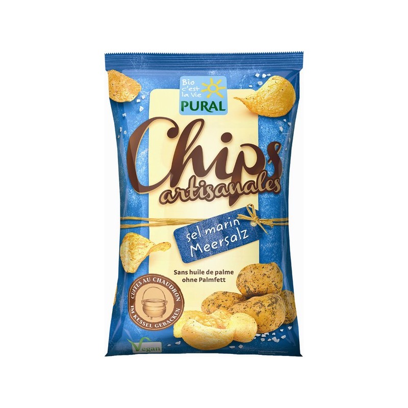 Chips au sel 120gr