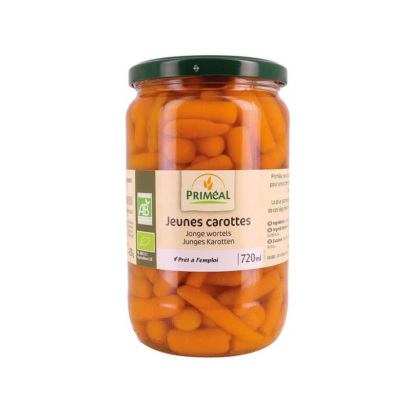 Carottes jeunes 680g