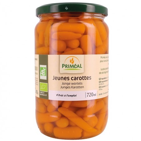 Carottes jeunes 680g
