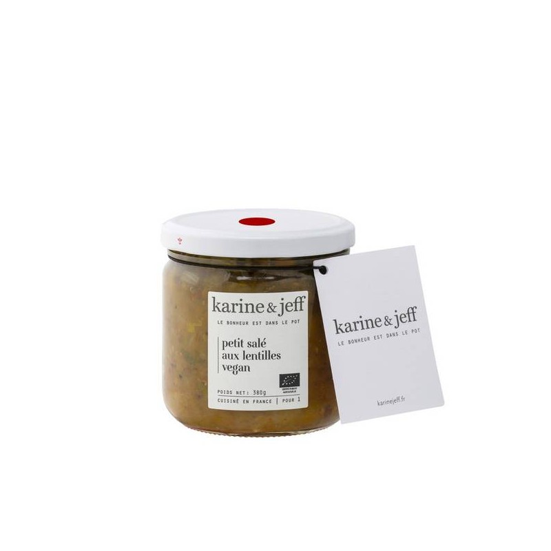 Petit salé aux lentilles vegan - 380g