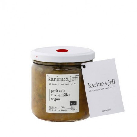 Petit salé aux lentilles vegan - 380g