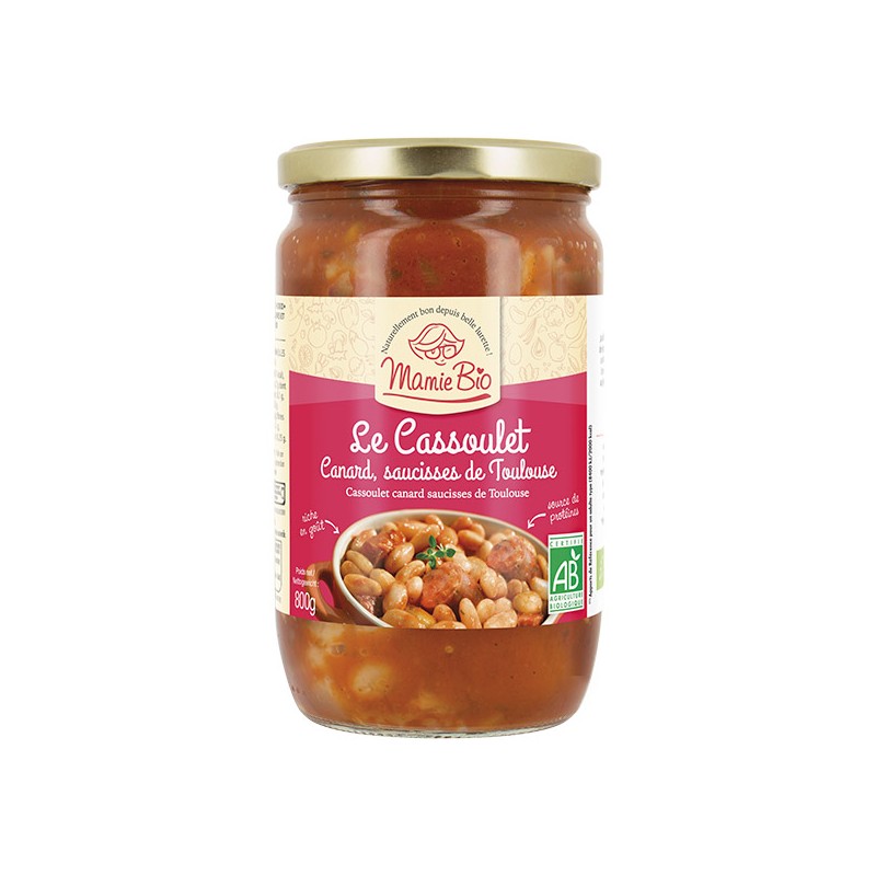 Le Cassoulet bio - 800 g