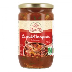 Le poulet basquaise bio -...