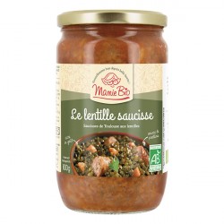Le lentille saucisse bio -...