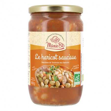 Le haricot saucisse bio - 800 g