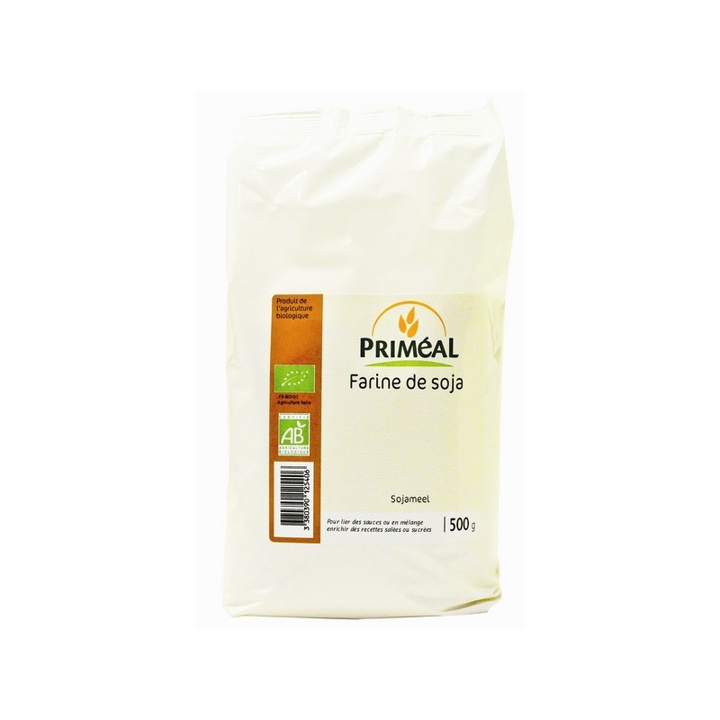 Farine de soja bio - 500 gr