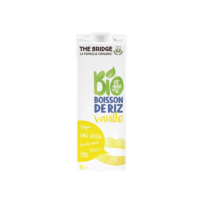 Boisson au riz Vanille - 1L