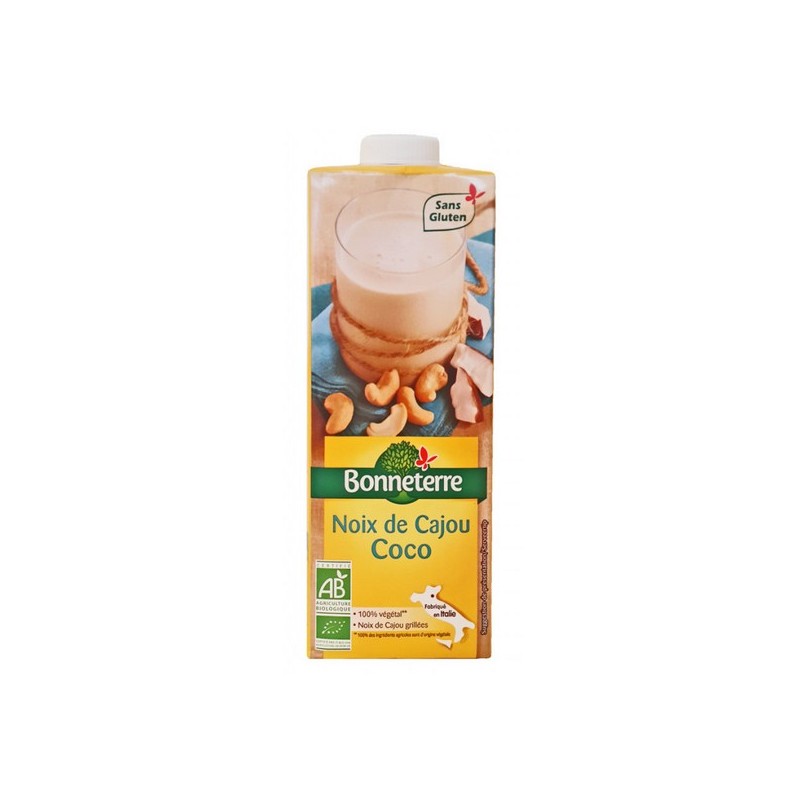 Boisson noix de coco et cajou 1L