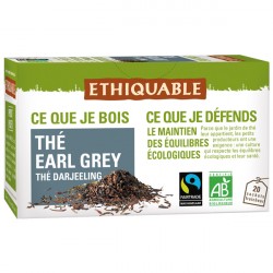 Thé earl grey Darjeeling...
