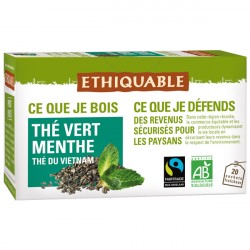 Thé vert menthe Vietnam BIO...
